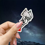 Persian Love & Peace Vinyl sticker