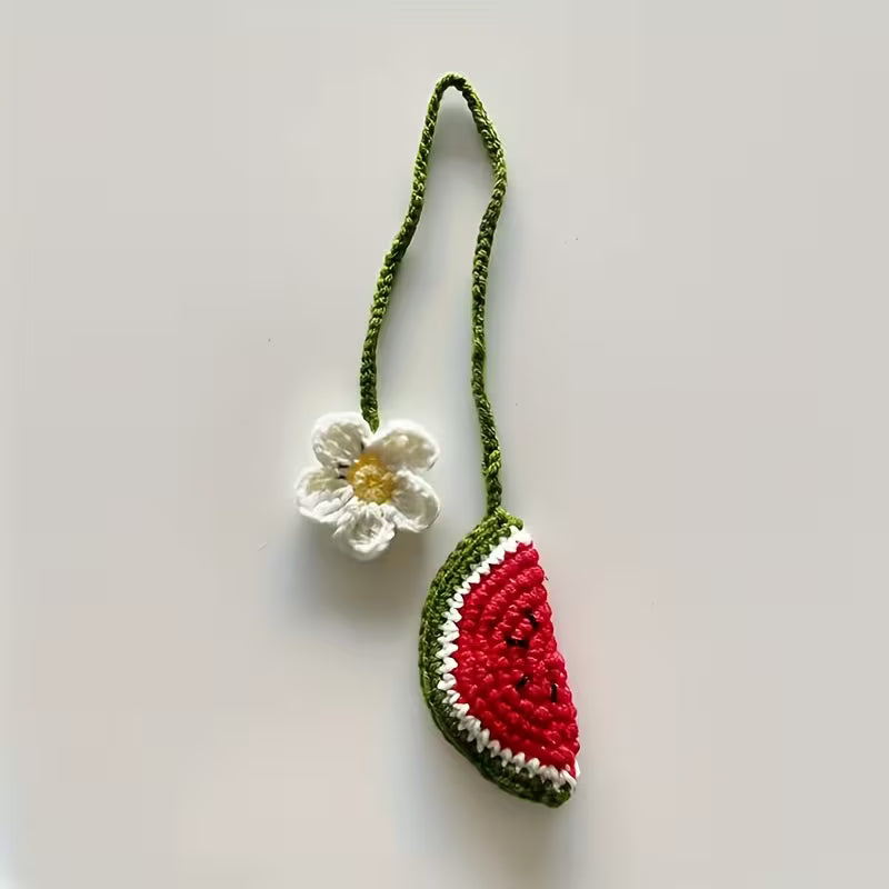 Yalda Handmade Crochet Watermelon Hanging